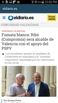 Spain News android App screenshot 0