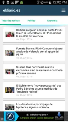 Spain News android App screenshot 1