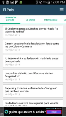 Spain News android App screenshot 4