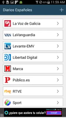 Spain News android App screenshot 5