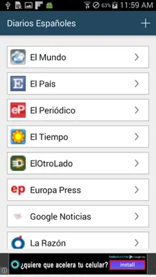 Spain News android App screenshot 6